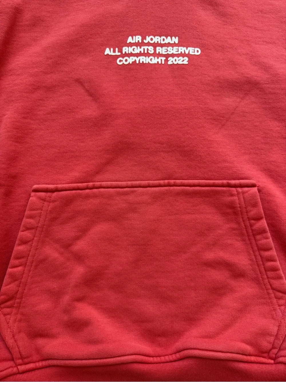 Jordan Red Graphic Pullover Hoodie